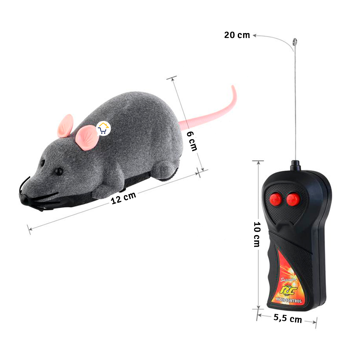 Juguete Raton Control Remoto 22022